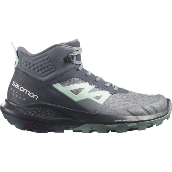 Trekové boty Salomon Outpulse Mid GTX Gore-tex W Ebony/Quiet Shade/Ebony L47067200