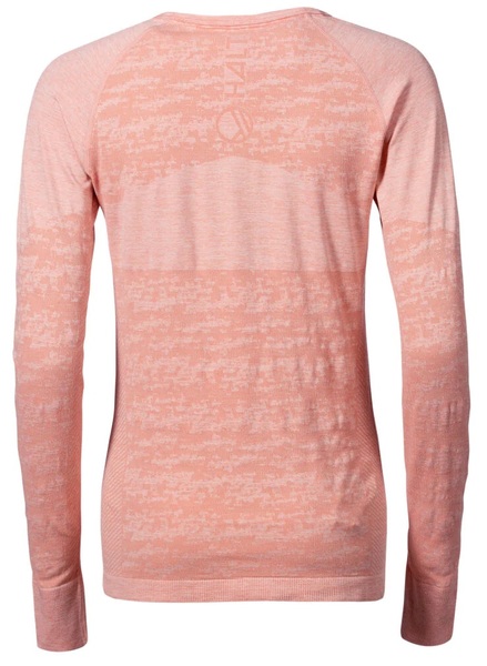 Dámské funkční termo triko Halti Free Recy Seamless W U62M Coral Cloud Melange 24/25