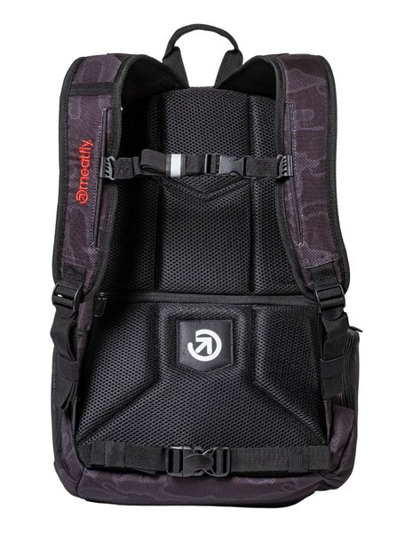 Školní Batoh Meatfly Basejumper Morph Black 22 L + penál zdarma 24/25