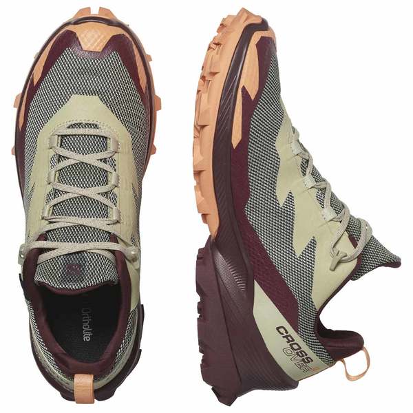 Trekové Boty Salomon CROSS OVER 2 GTX W Gore-tex Alfalfa/Cantaloupe/Bitter Chocolate L47271400 24/25