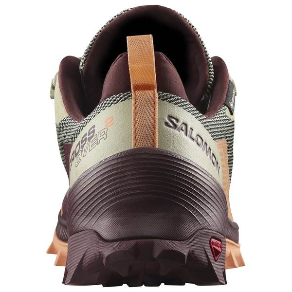 Trekové Boty Salomon CROSS OVER 2 GTX W Gore-tex Alfalfa/Cantaloupe/Bitter Chocolate L47271400 24/25