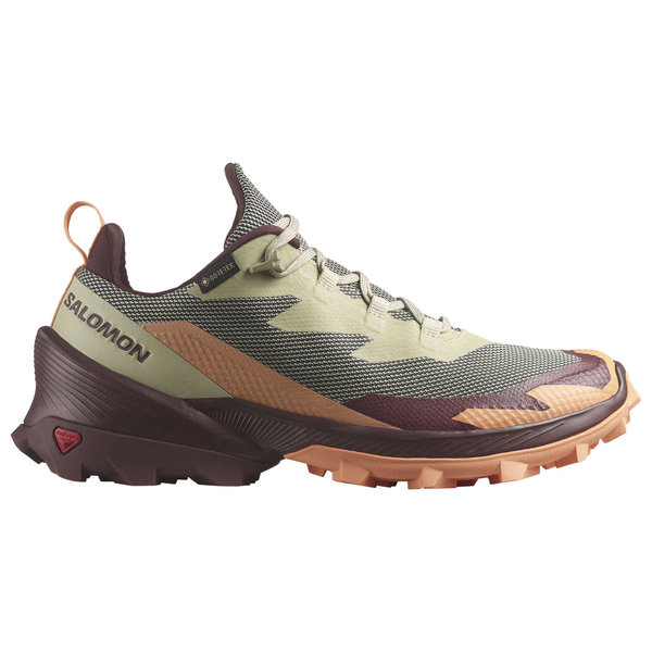 Trekové Boty Salomon CROSS OVER 2 GTX W Gore-tex Alfalfa/Cantaloupe/Bitter Chocolate L47271400 24/25