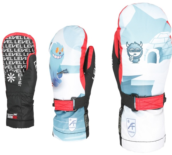 Dětské rukavice Level Junior Mitt Light Blue 4153JM.06 24/25