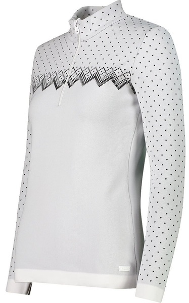 Dámská funkční Mikina CMP Campagnolo Woman Sweat Knitted 7H96301-A001 White 24/25