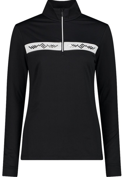 Dámský funkční rolák CMP Campagnolo Woman Sweat 33l0906-U901 Black 24/25