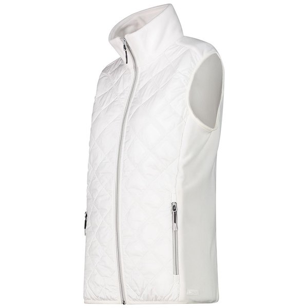 Dámská Vesta CMP Campagnolo Woman Arctic Fleece Vest 33H4286-A143 White Plaster 24/25