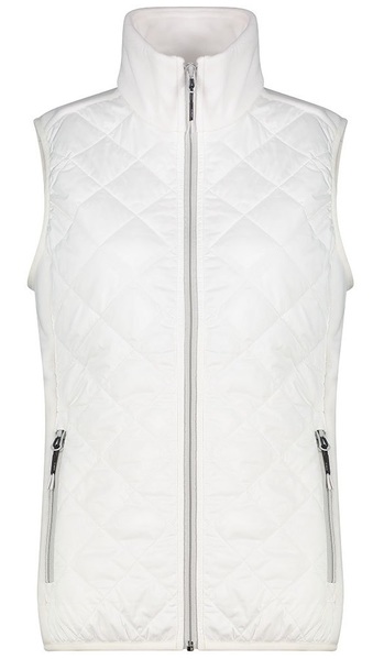 Dámská Vesta CMP Campagnolo Woman Arctic Fleece Vest 33H4286-A143 White Plaster 24/25