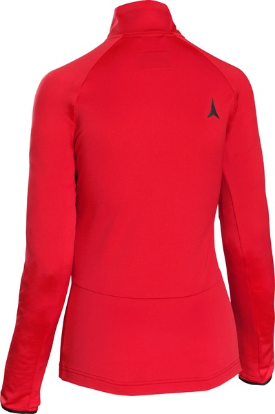 Dámská mikina Atomic Snowcloud Fleece Zip-Neck True Red AP5110030