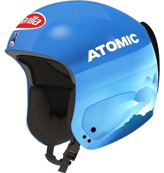 Závodní helma Atomic Redster Mikaela JR FIS Junior AN5006240 Blue