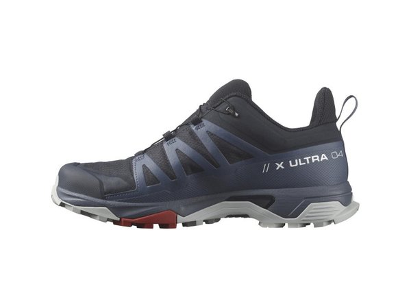 Trekové boty Salomon X ULTRA 4 GTX Gore-Tex Carbon/Bering Sea Pearl/Blue L47376500 24/25