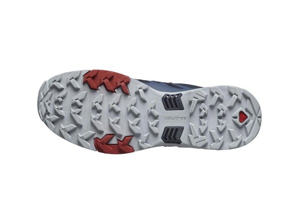 Trekové boty Salomon X ULTRA 4 GTX Gore-Tex Carbon/Bering Sea Pearl/Blue L47376500 24/25