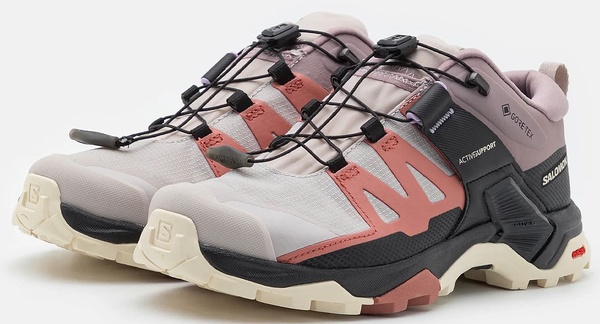 Trekové boty Salomon X ULTRA 4 GTX W Gore-Tex Ashes of Roses/Light Mahogany/Almond Milk L47454000 24/25