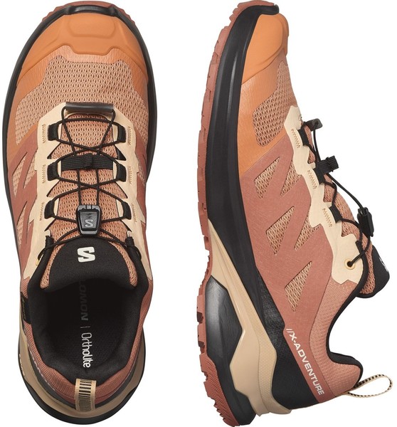 Dámské trailové běžecké boty Salomon X-Adventure GTX W Gore-tex Sun Baked/Aragon/Wheat L47452500 24/25