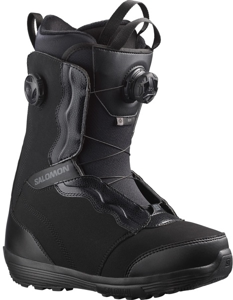 Dámské snowboardové boty Salomon IVY BOA SJ BOA L41707600 Black/Black/Castlerock Gray 23/24