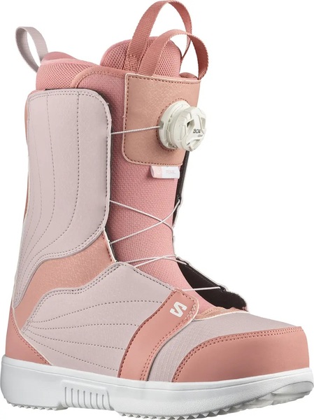 Dámské snowboardové boty Salomon Pearl BOA Ash Rose/Lilac Ash/White L47266000 24/25