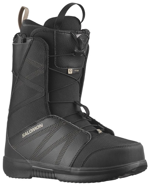 Snowboardové boty Salomon Titan Black/Black/Roasted Cashew L47243000 24/25