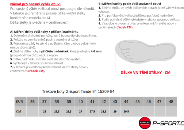 Trekové boty Grisport Tande 84 15209-84 24/25