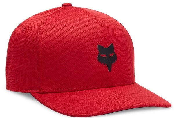 Kšiltovka Fox Head Tech Flexfit Hat Flame Red 31620-122 24/25