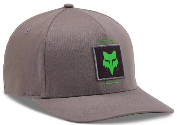 Kšiltovka Fox Taunt Flexfit Hat Pewter Grey 32245-052 24/25