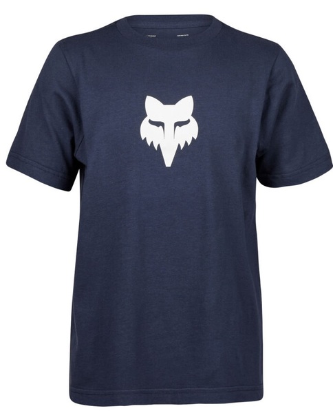 Dětské/Juniorské Triko Fox Yth Fox Legacy Ss Tee Midnight Blue 31819-329 24/25