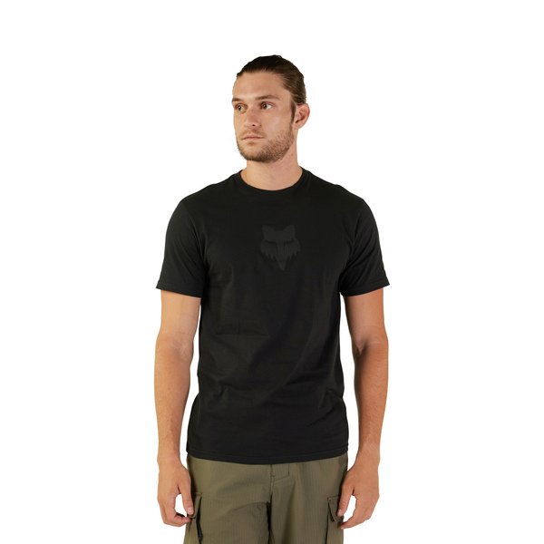 Triko Fox Head Ss Premium Tee Black/Black 31731-021 24/25