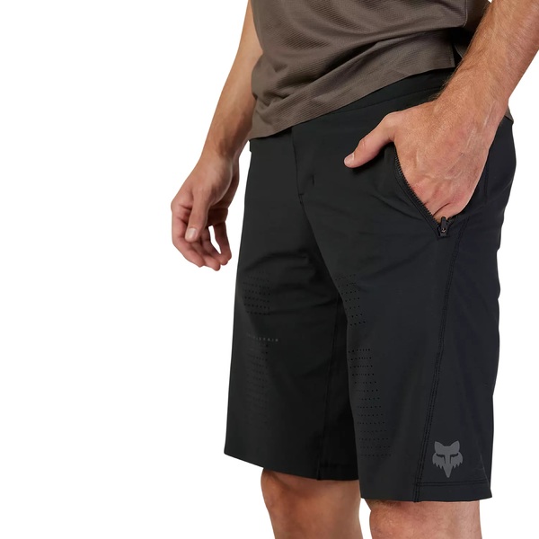 Cyklistické kraťasy/šortky FOX Flexair Short Black 31020-001 24/25