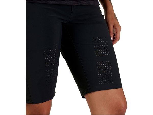 Dámské cyklistické kraťasy/šortky Fox W Flexair Short Black 31098-001 24/25