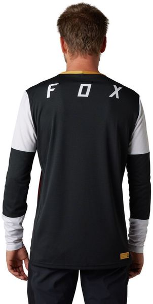 Cyklistický Dres Fox Defend Ls Jersey Aurora Black/White 31028-018 24/25