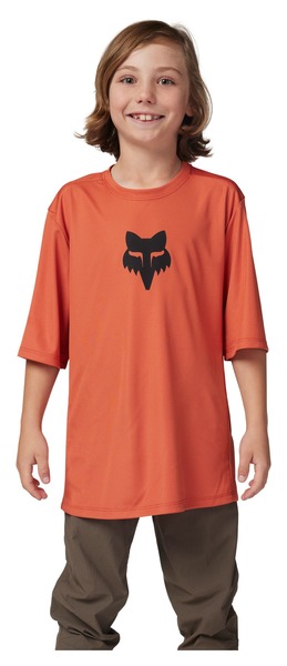 Dětský/Juniorský cyklistický dres FOX Yth Ranger SS Jersey Orange 32652-456 24/25