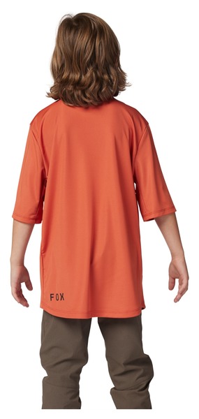 Dětský/Juniorský cyklistický dres FOX Yth Ranger SS Jersey Orange 32652-456 24/25