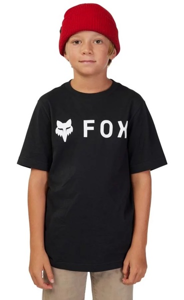 Dětské/Juniorské Triko Fox Youth Absolute Ss Tee Black 31818-001 24/25