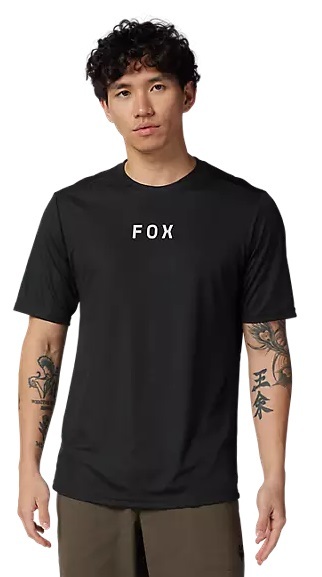 Cyklistický Dres Fox Ranger Ss Jersey Moth Black 32362-001 24/25