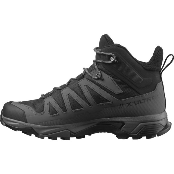 Trekové boty Salomon X ULTRA 4 MID WIDE GTX Gore-Tex Black/Magnet L41294600 24/25