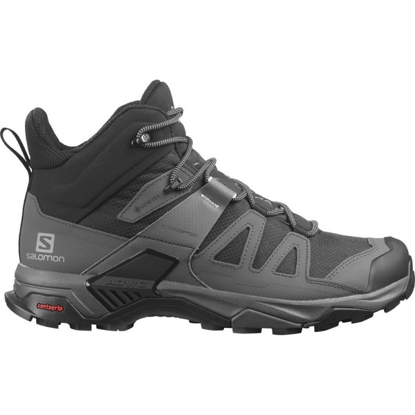 Trekové boty Salomon X ULTRA 4 MID WIDE GTX Gore-Tex Black/Magnet L41294600 24/25