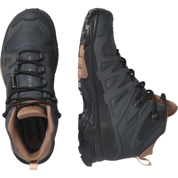 Dámské trekové boty Salomon X ULTRA 4 MID GTX W Gore-Tex Ebony/Mocha Mouse L41295600 24/25