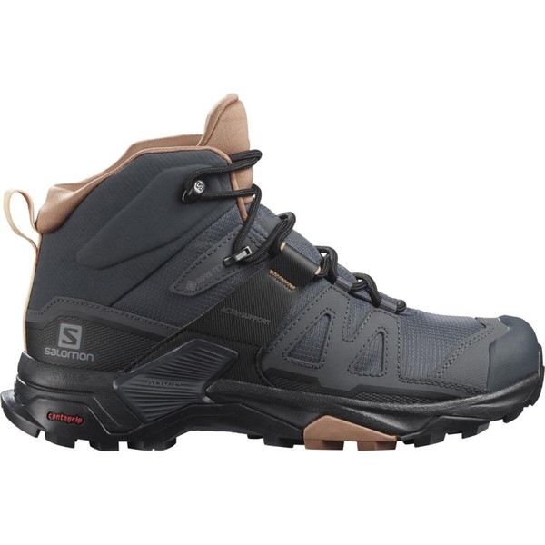 Dámské trekové boty Salomon X ULTRA 4 MID GTX W Gore-Tex Ebony/Mocha Mouse L41295600 24/25