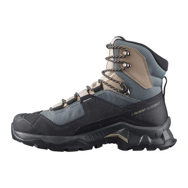 Dámské trekové boty Salomon Quest Element GTX Gore-tex W Ebony/Rainy Day/Stormy Weather L41457400 24/25