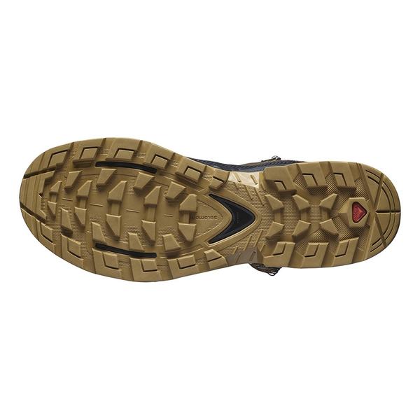 Pánské trekové boty Salomon Quest Element GTX Gore-tex Delicio Black/Dull Gold L47216100 24/25