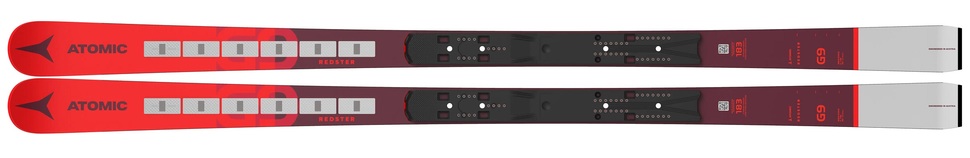 Závodní lyže Atomic Redster G9 RS Revoshock I 183 cm + vázání Atomic Icon RS 16 Red/Black