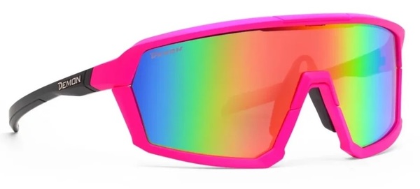 Sluneční brýle Demon Gravel Matt Magenta/Black Polarized 24/25