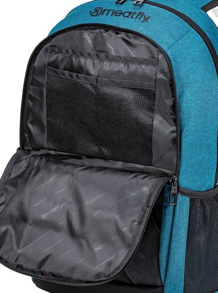 Batoh Meatfly Basejumper Petrol Heather/Black 22 L + PENÁL ZDARMA 24/25