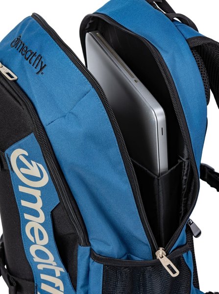 Batoh Meatfly Basejumper Slate Blue/Black 22 L + PENÁL ZDARMA 24/25