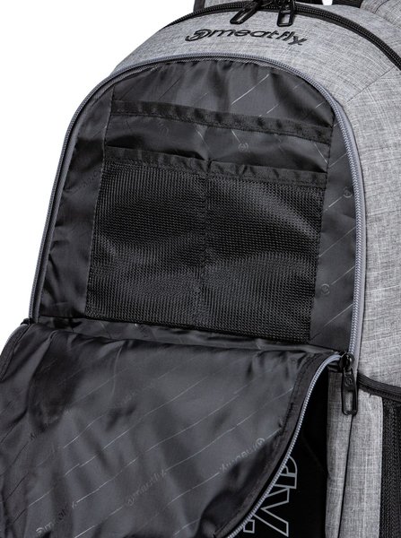 Batoh Meatfly Basejumper Grey Heather/Black 22 L + PENÁL ZDARMA 24/25