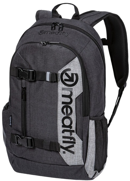 Batoh Meatfly Basejumper Charcoal Heather/Grey Heather 22 L + PENÁL ZDARMA 24/25