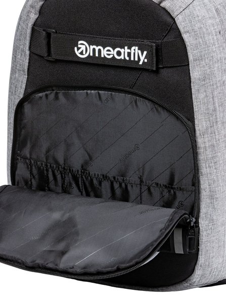 Batoh Meatfly Exile Black/Grey Heather 24 L 24/25