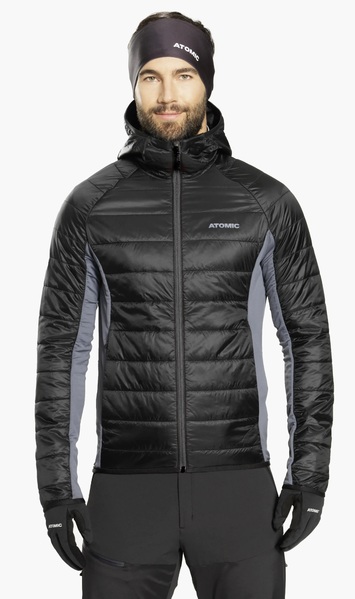 Bunda Atomic M Backland Primaloft Midlayer Gray/Black AP5106320