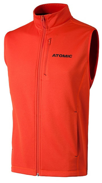 Pánská Vesta Atomic Alps Fleece Vest Bright Red AP5037120