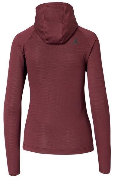 Dámská funkční mikina Atomic W Alps FZ Hoodie Women Maroon AP5106830