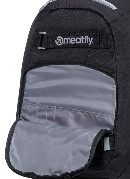 Batoh Meatfly Exile Black 24 L + penál zdarma 24/25