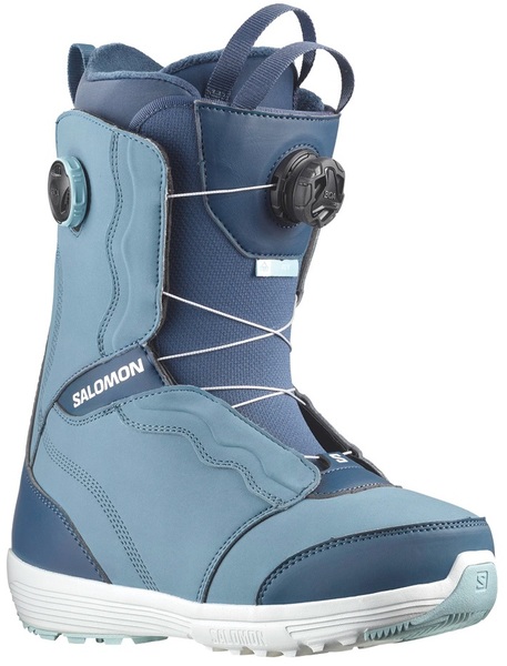 Dámské snowboardové boty Salomon IVY BOA SJ BOA L47246000 Copen Blue/Sarga 23/24